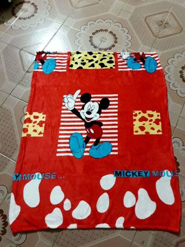 Set 2 Mền Tuyết Nhung Cho Bé 80 x 100cm