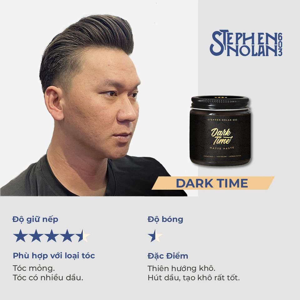 Sáp Vuốt Tóc Stephen Nolan 603 Dark Time 56g/110g