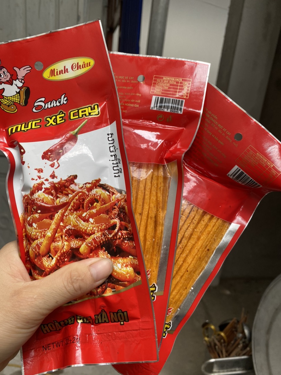 [ COMBO 30 GÓI ] Snack Mực Xé Cay