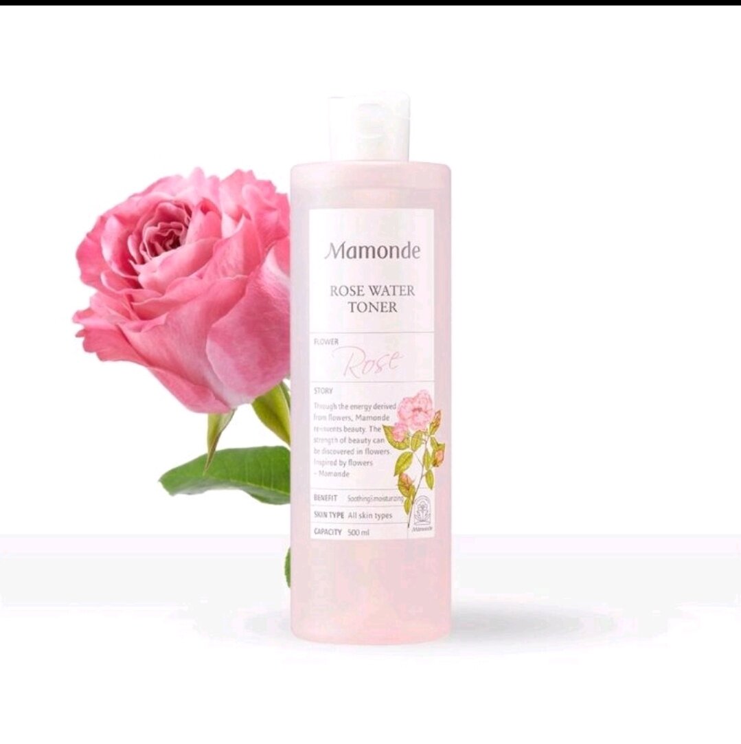 Nước hoa hồng Mamonde -Toner nước cân bằng da, cung cấp độ ẩm và làm sạch da 250ml - Ceria Cosmetics Store