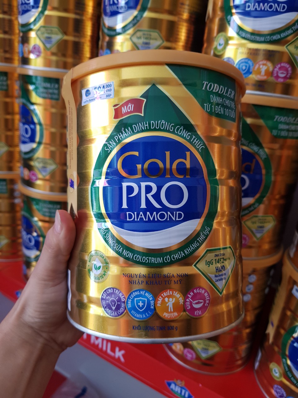 Sữa bột Arti Gold Pro Diamond 0-1 Tuổi 800g