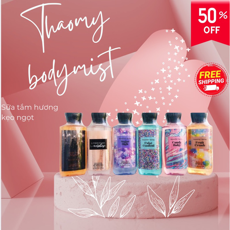 [Giá Chỉ Hôm Nay] Sữa tắm hương nước hoa Beautiful Spring