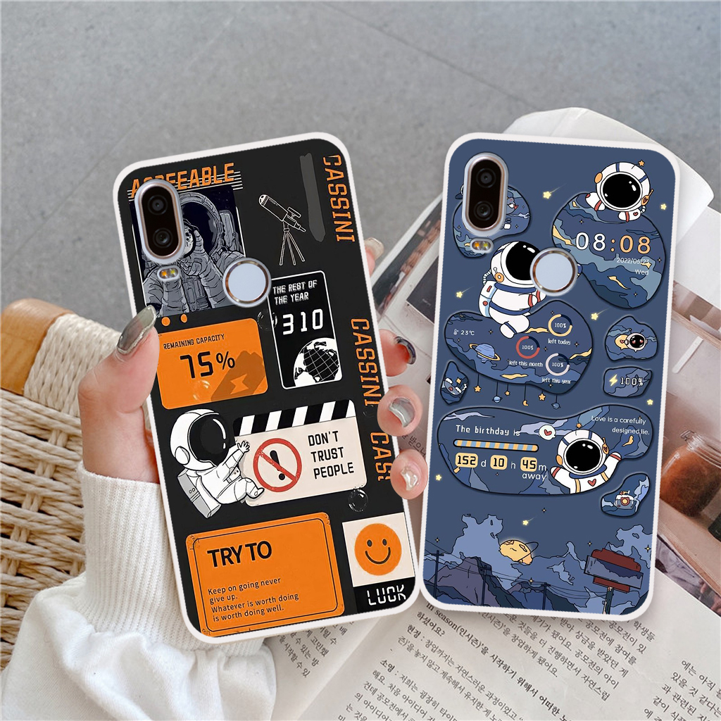 Ốp lưng Vsmart Active 1 / Active 1 Plus / Active 1+ hình vũ trụ, phi hành gia astronaut độc đáo