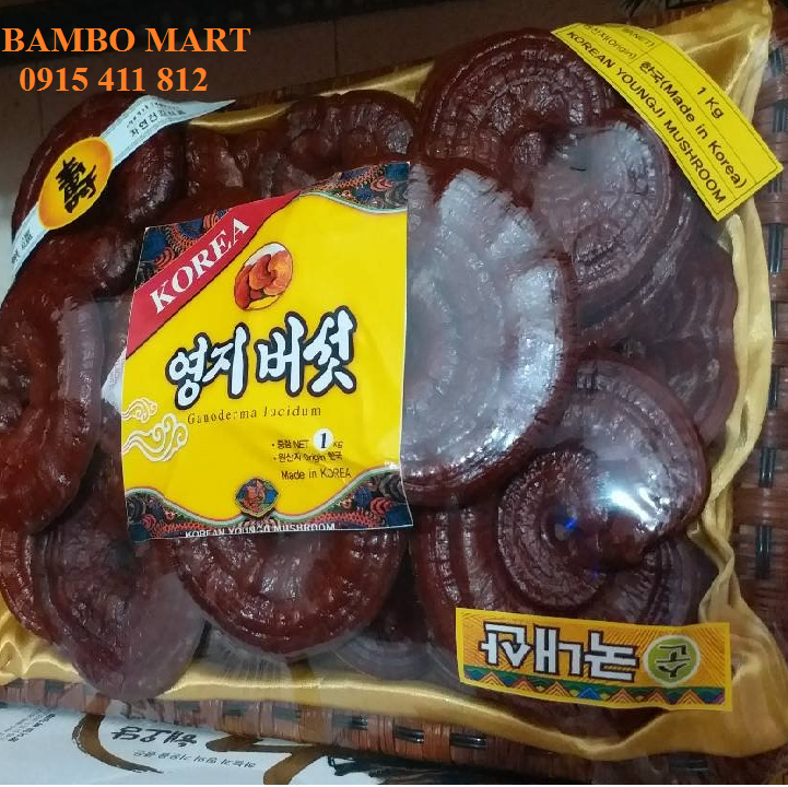 NẤM LINH CHI NÚI ĐỎ HÀN QUỐC