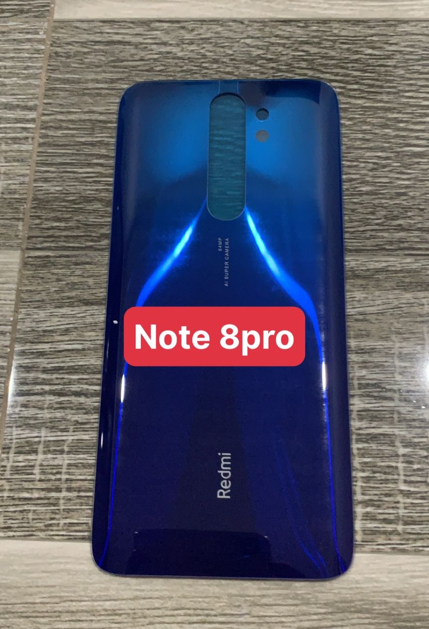 nắp lưng kính redmi note 8pro -zin
