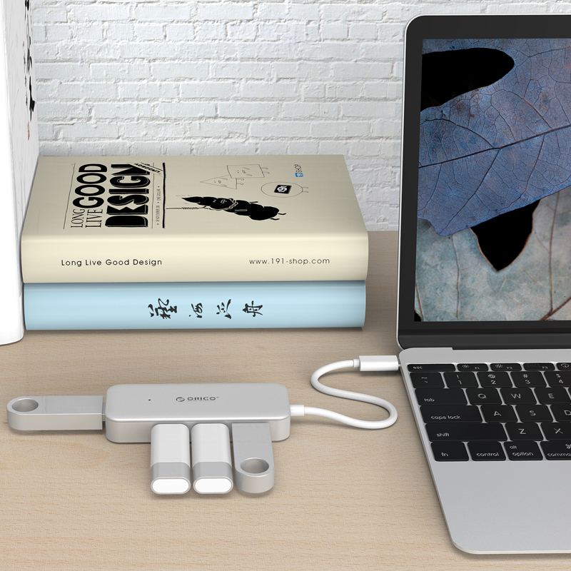 [HCM]Bộ chia USB Type C ra 4 cổng USB 3.0 TC4U-U3-SV