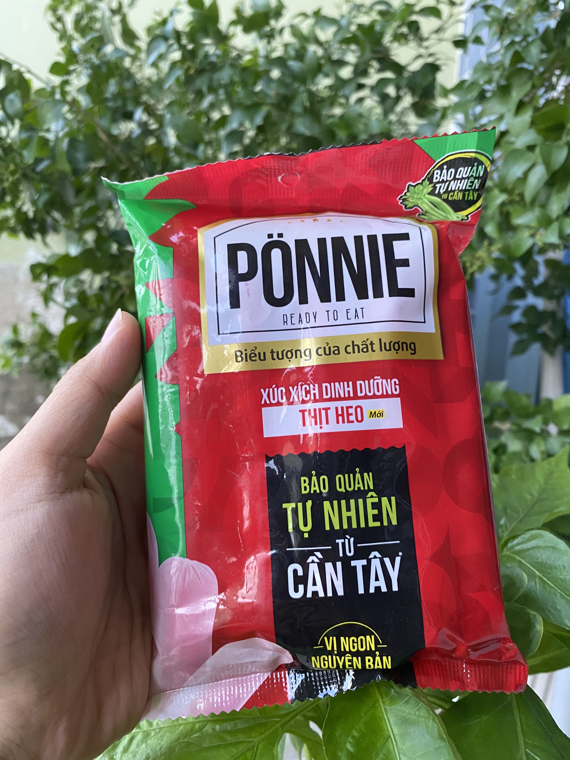 Xúc Xích Heo Ponnie Thùng 20 Gói (5 cây/gói x 35g)