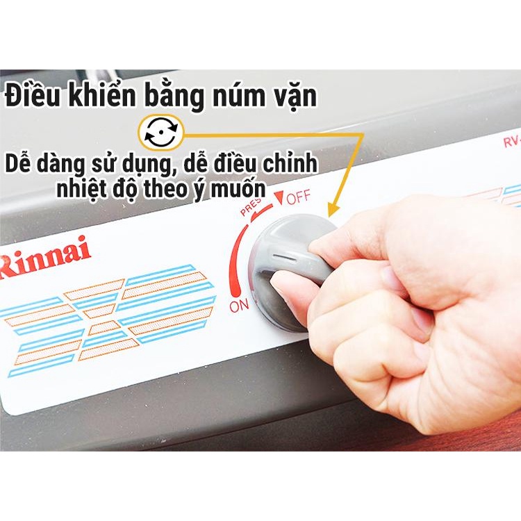 Bếp gas đơn Rinnai RV-150 (Mặt men )