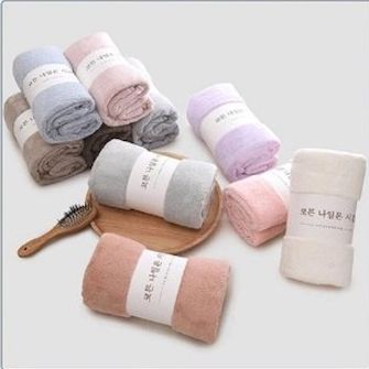 Washcloths Korean soft smooth size 30x50cm