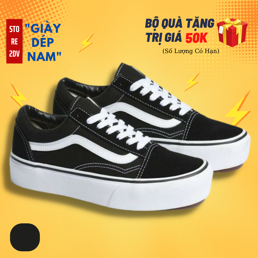 [HCM][Tặng Kèm Hộp] Giày Vans Old Skool - Giày Nam Nữ Giá Rẻ