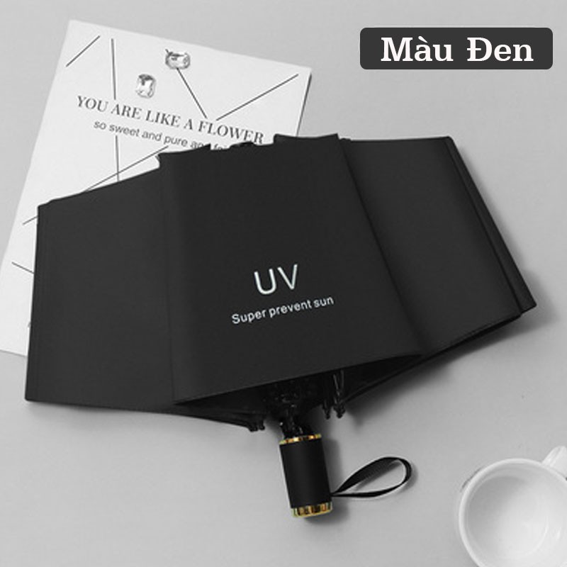 Ô DÙ CAO CÁP CHE MƯA CHE NẮNG CHỐNG TIA UV - DÙ UV 2 LỚP DÀY DẶN - Ô DÙ CHE NẮNG MƯA GẤP GỌN TIỆN LỢI