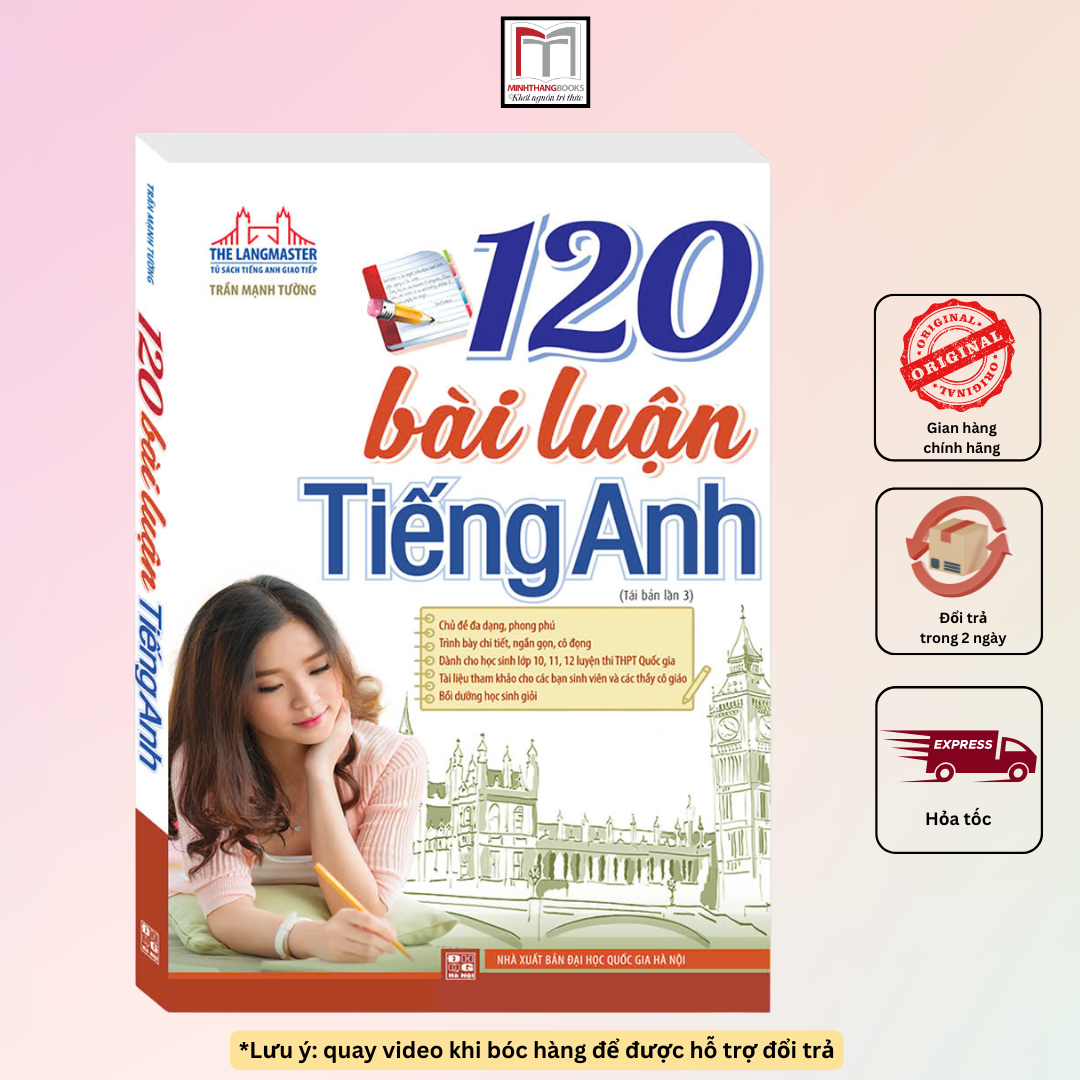 120 bài luận tiếng Anh (bìa mềm)