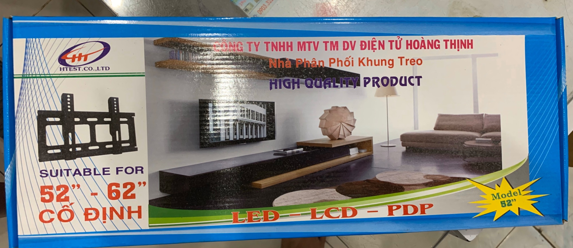 [HCM]Khung Treo-giá treo Tivi Led-LCD -Pdp Cao Cấp Cố Định 50-62in