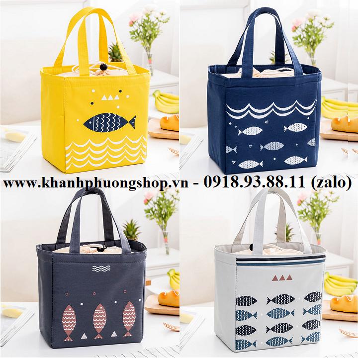 [HCM]túi giữ nhiệt đựng cơm - túi đựng hộp cơm