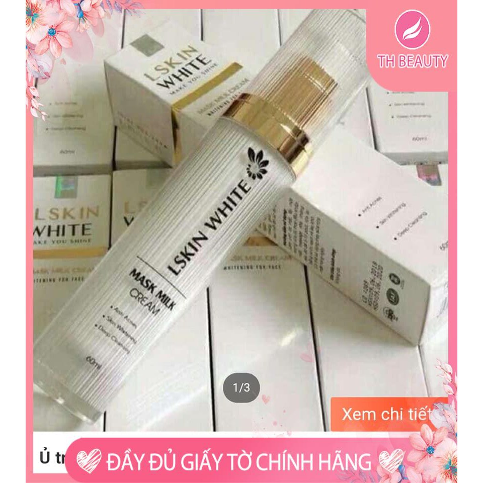 [Chính hãng] Kem ủ kén tằm Lskin White cho mặt