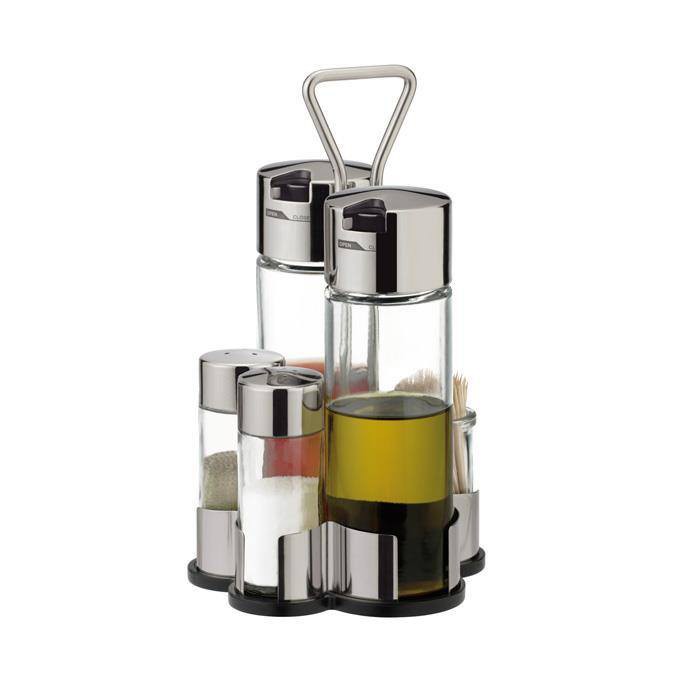 Bộ Tescoma đựng giấm, dầu, muối , tiêu Tescoma T650356