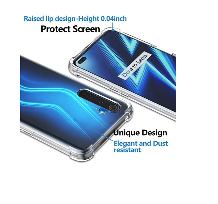 ốp lưng trong suốt chống sốc cho Realme 6 pro