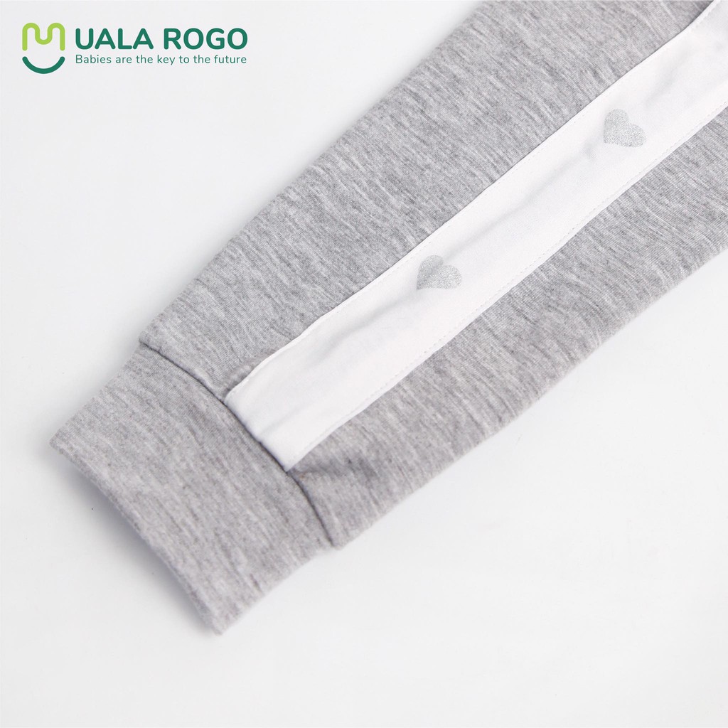 Váy nỉ voan tay bèo pony Uala Rogo