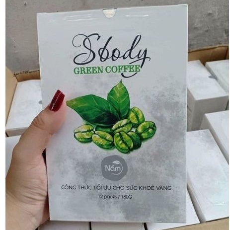 Nấm giảm cân SBody Green Coffee dạng bột cà phê