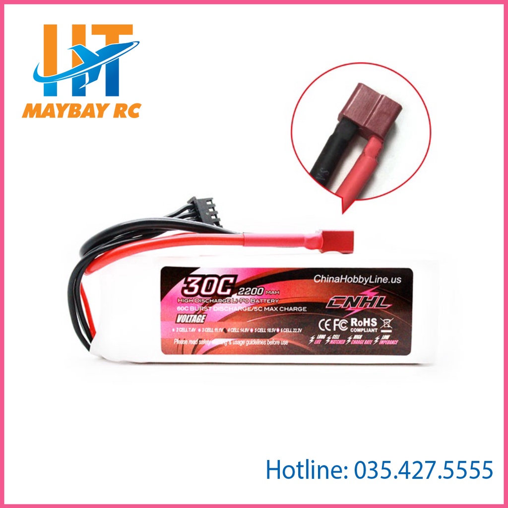 Pin lipo CNHL 2200mah 14.8v 4s 30c