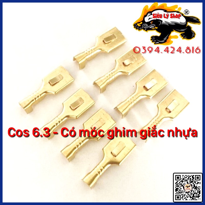 Giắc cos 6.3 - Đực (Set 50cái)