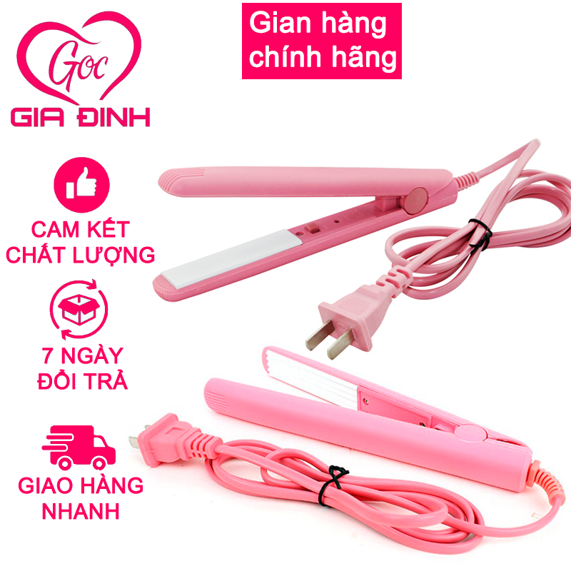 BỘ SP máy là tóc mini+ máy dập xù mini( Nhiều màu)