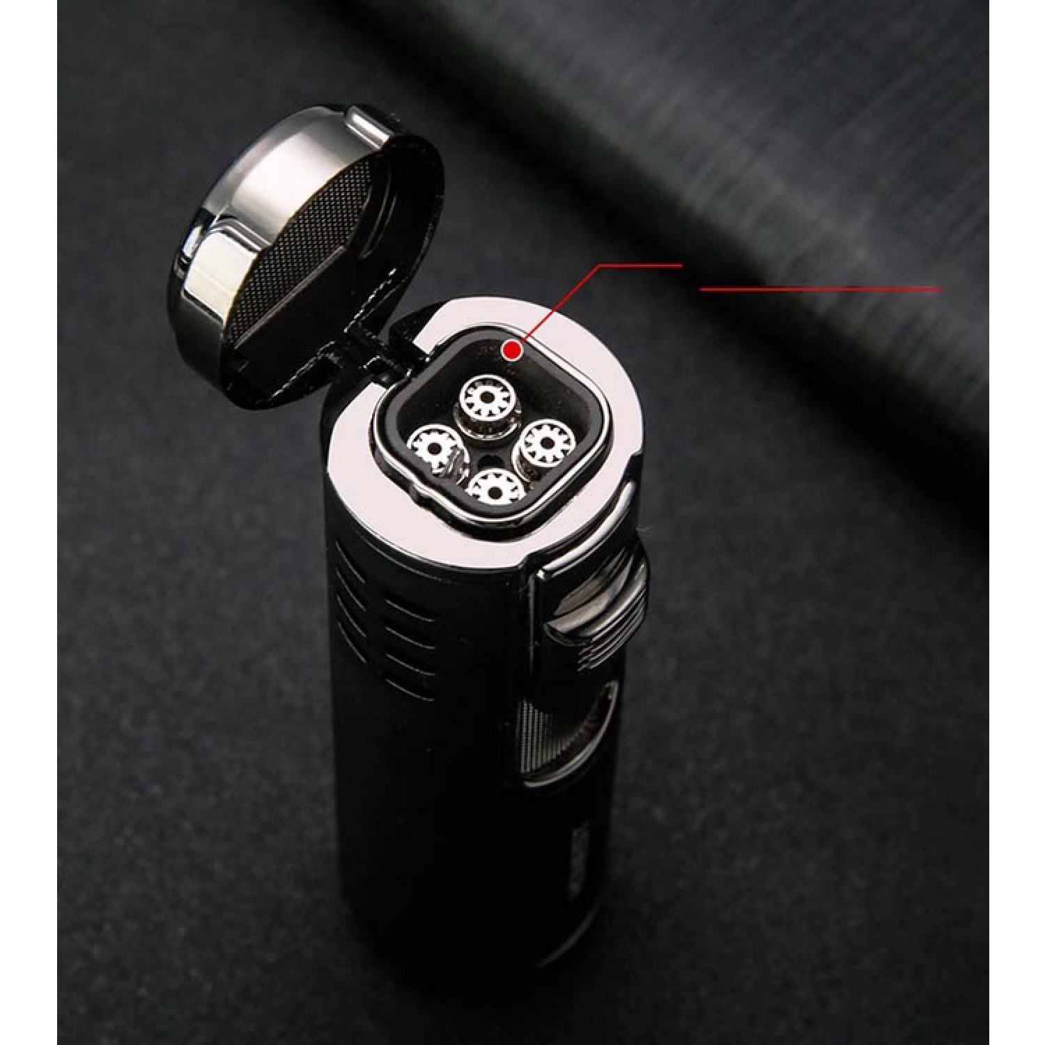 Bật lửa g.a HONEST Q01 4 tia fullbox dã ngoại