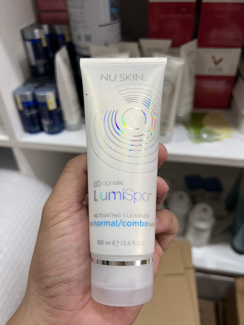 Sữa rửa mặt dành cho máy rửa mặt Lumispa Nuskin