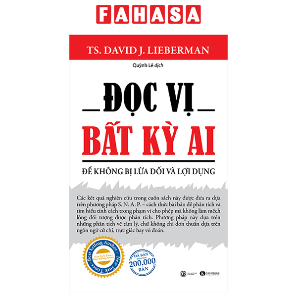 Fahasa - đọc vị bất kỳ ai