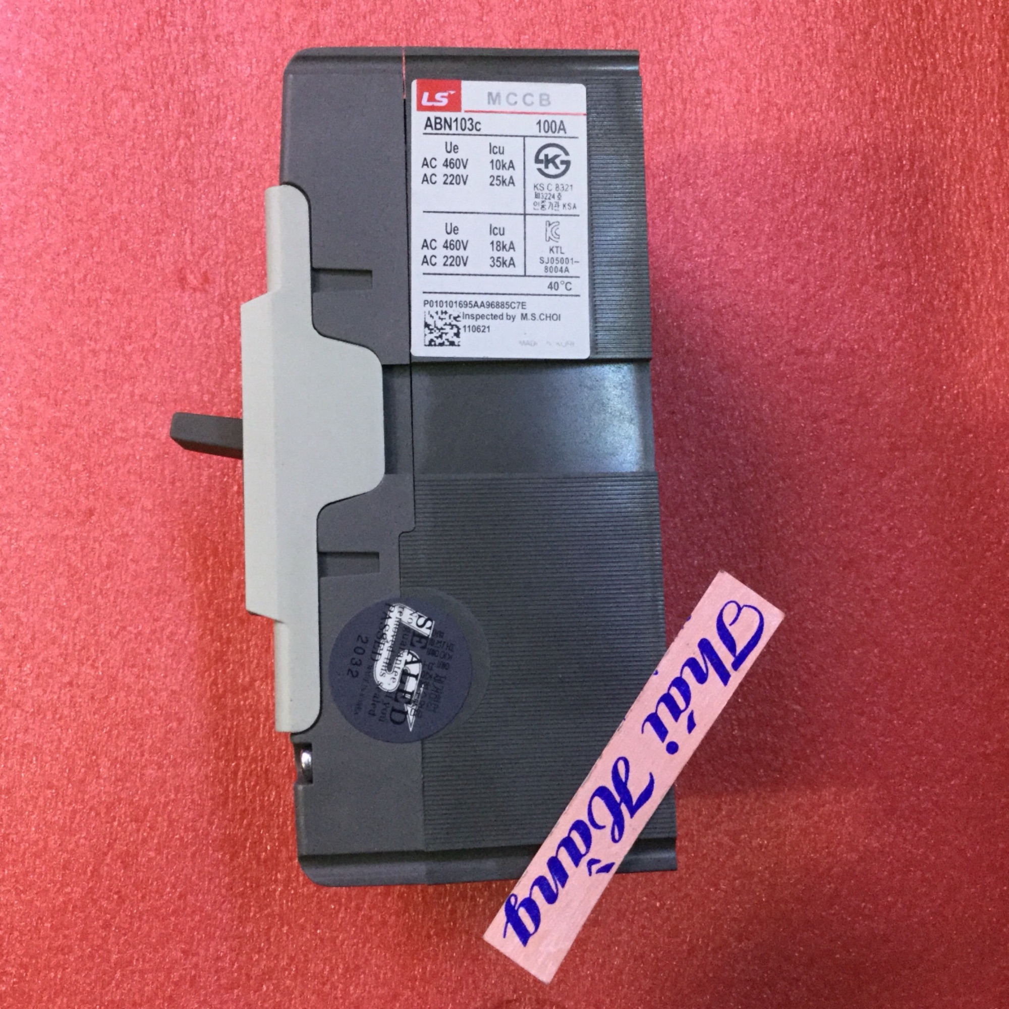Attomat Metasol -103 c -3 pha 100 A/LS