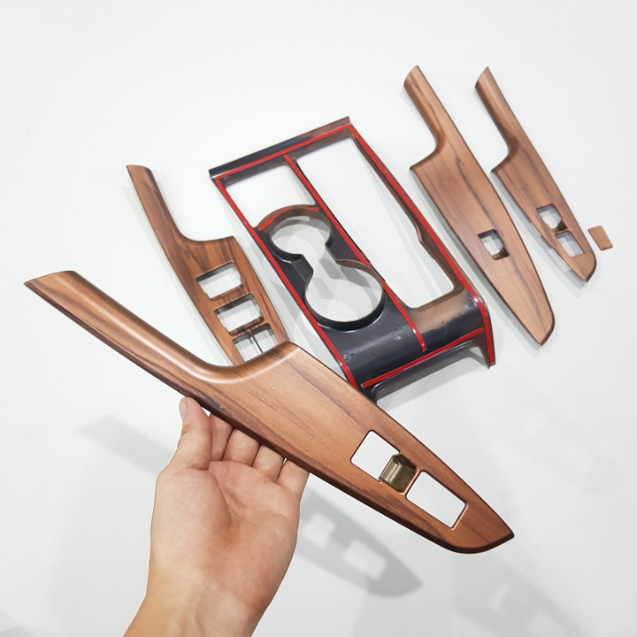 Ốp nội thất vân gỗ dành cho xe Hyundai Tucson 2016-2020 cao cấp Mẫu 2