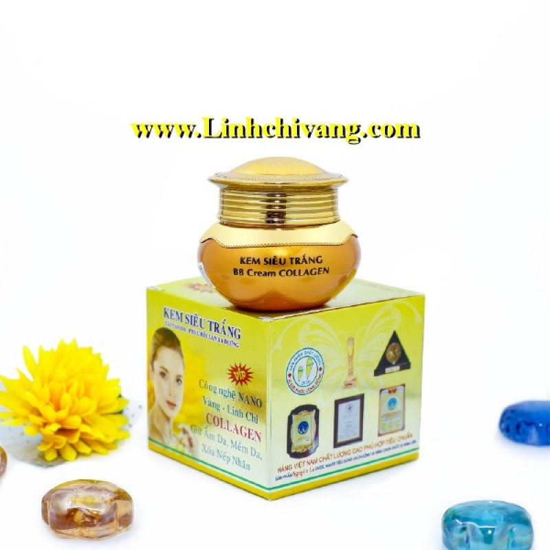 KEM SIÊU TRẮNG LINH CHI VÀNG 20G giá rẻ