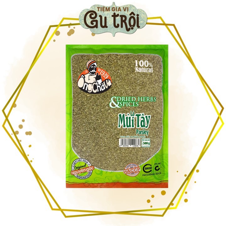 Lá mùi tây Ông Chà Và  500gram (Túi)
