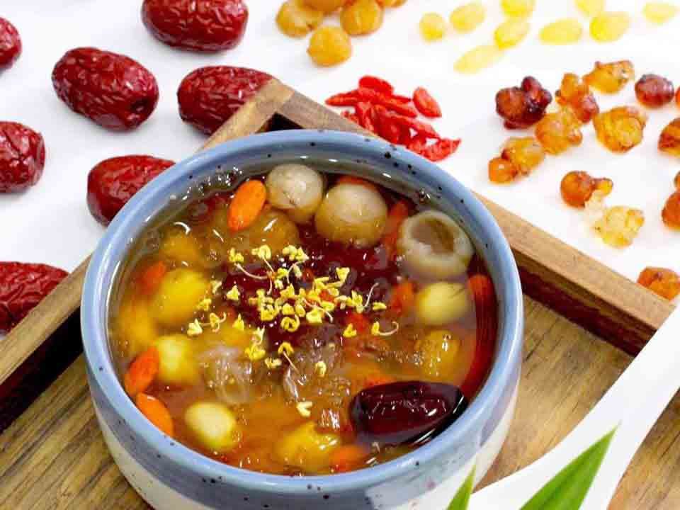 SET chè Nguyên Liệu Nấu Chè DƯỠNG NHAN (400gr) SAIGON FOOD