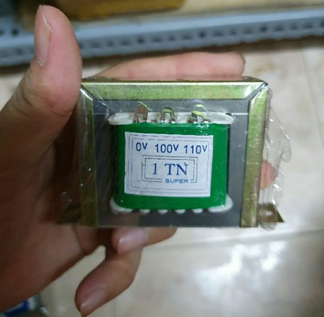 biến áp dòng 1A điện 220v ra 110v