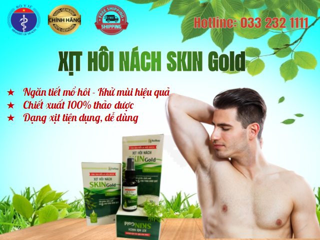 Xịt Hôi Nách Thảo dược Nam 30ml
