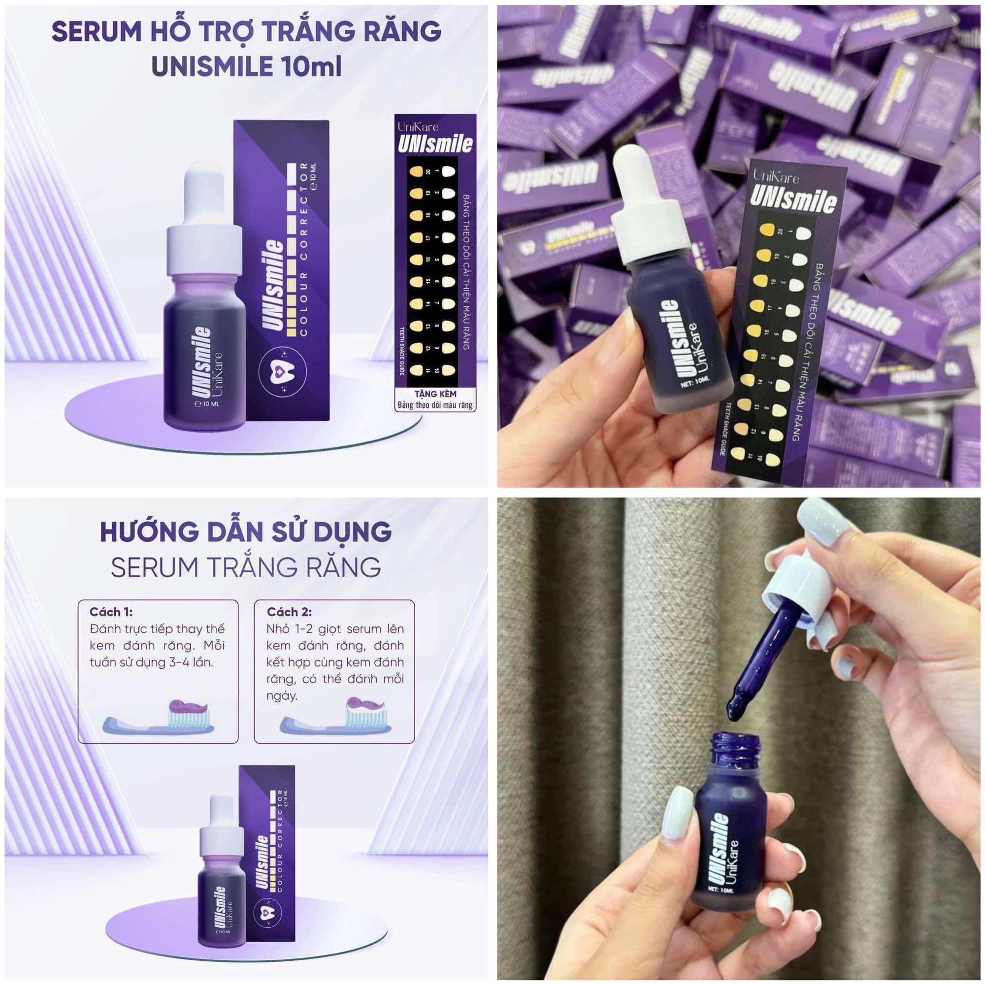 Serum làm trắng răng UNISMILE