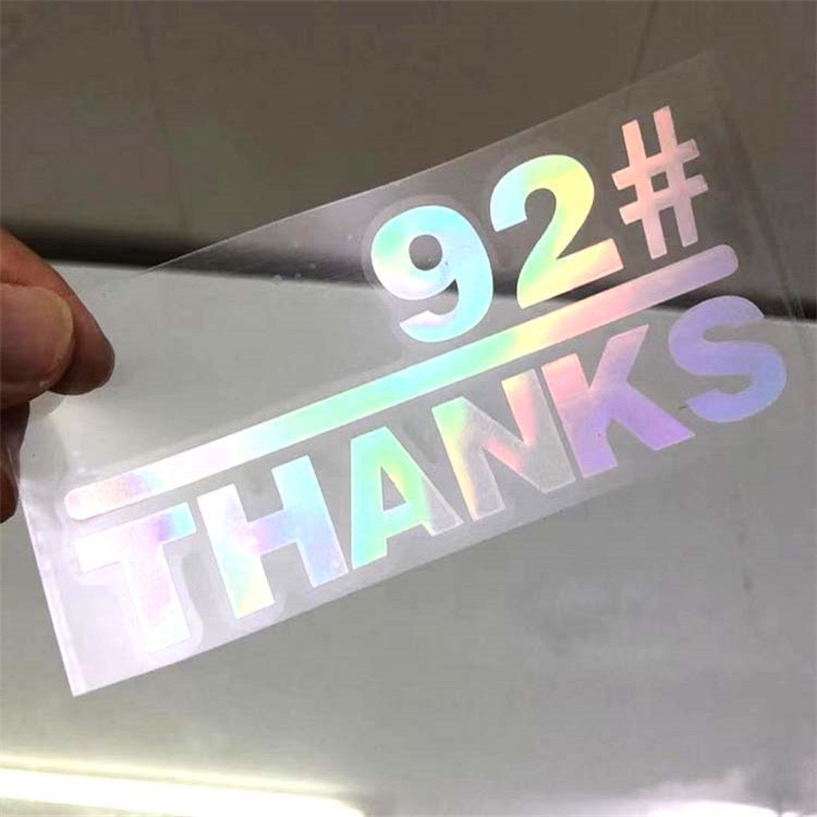 Tem dán decal phản quang màu sắc nắp xăng A95,decal dán nắp xăng A95 tiện lợi