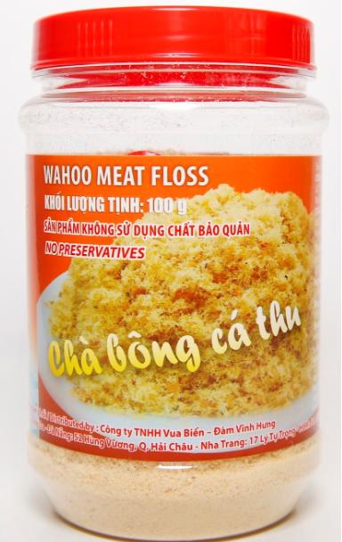 Chà bông cá thu -Loại 200 Gr