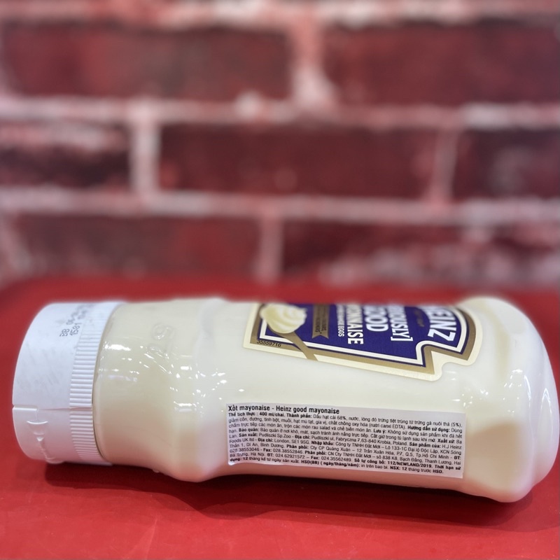 Sốt Mayonnaise Heinz Mỹ 395g