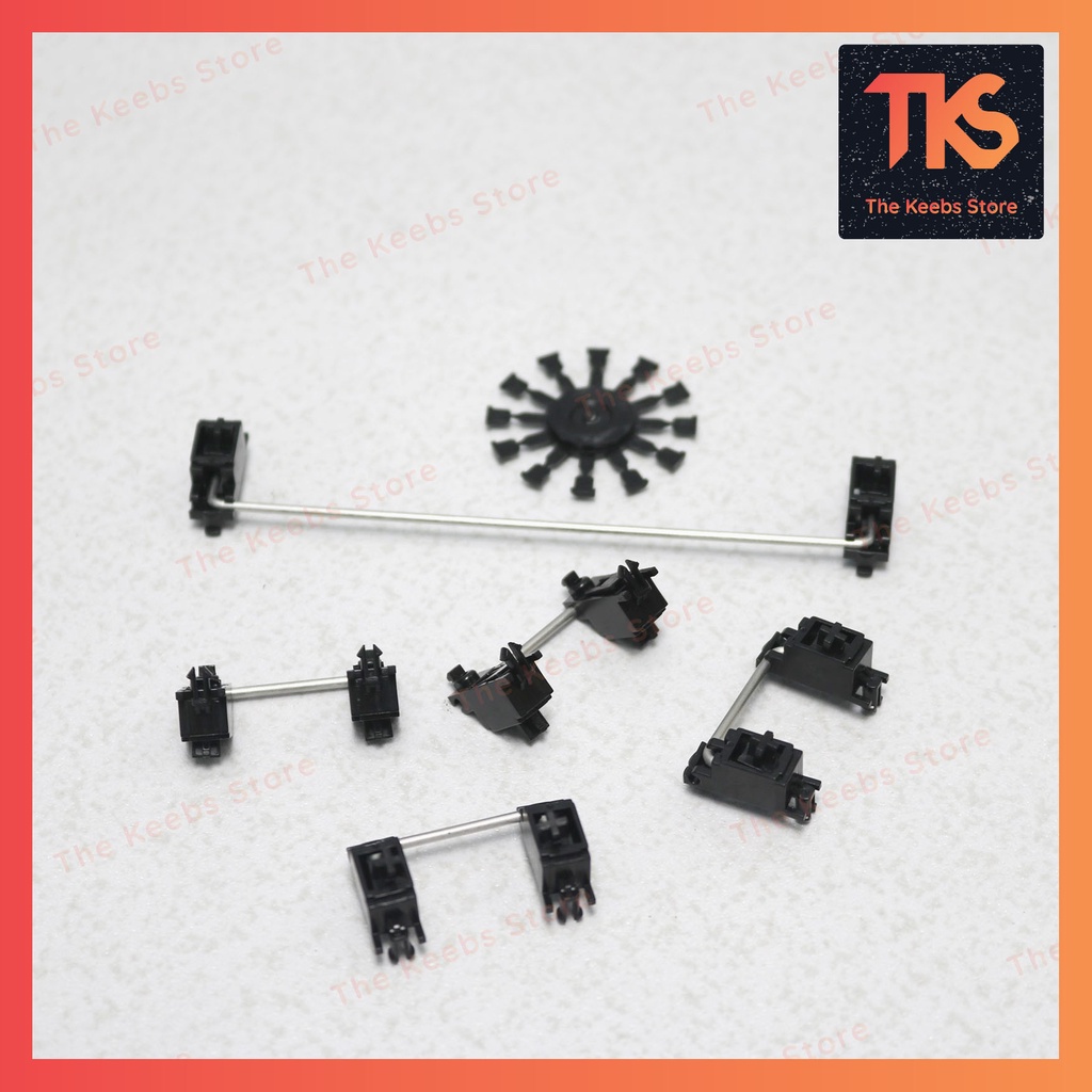[Mã 256ELSALE giảm 7% đơn 300K] TX Stabilizer PCB Mount Clip In thanh cân bằng cho bàn phím cơ | TKS