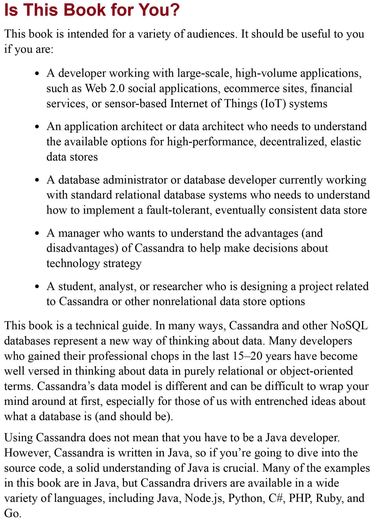 Cassandra The Definitive Guide, (Revised) Third Edition, 3rd Edition Sách tiếng anh