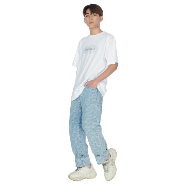 5THEWAY® /spider web/ NEW TEE™ in WHITE aka Áo Thun Trắng