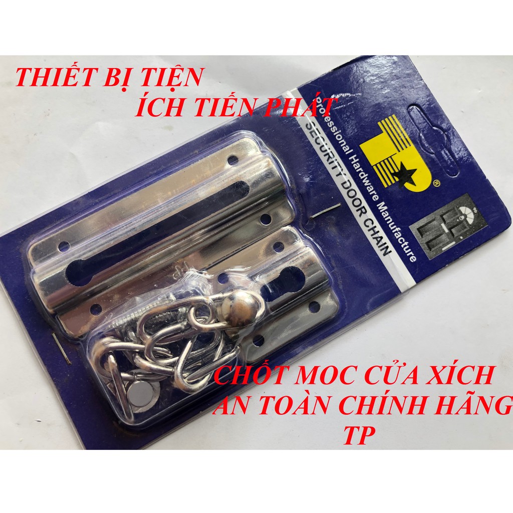 Chốt Gài, Chốt Móc Cửa Xích An Toàn Cao Cấp Hãng TP Thái Lan