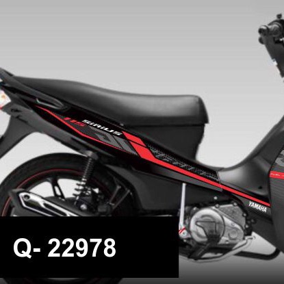Tem rời Sirius Fi JG đỏ đen