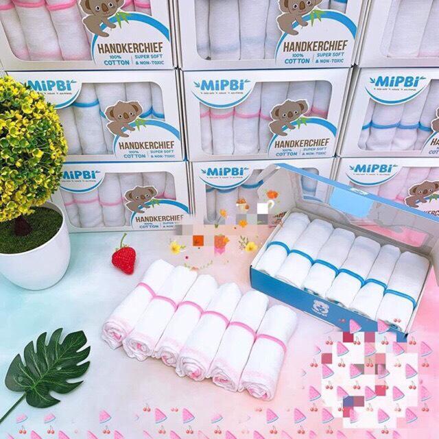Set 6c khăn sữa 4 lớp Mipbi