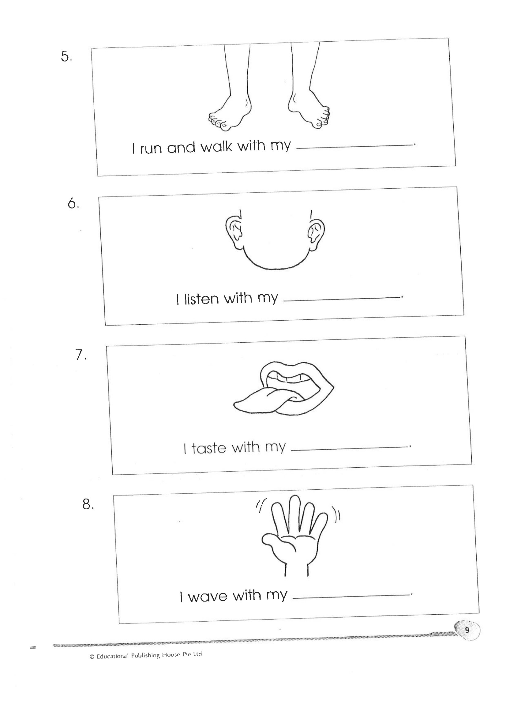 Vocabulary for Kindergarten (Sách đen trắng)