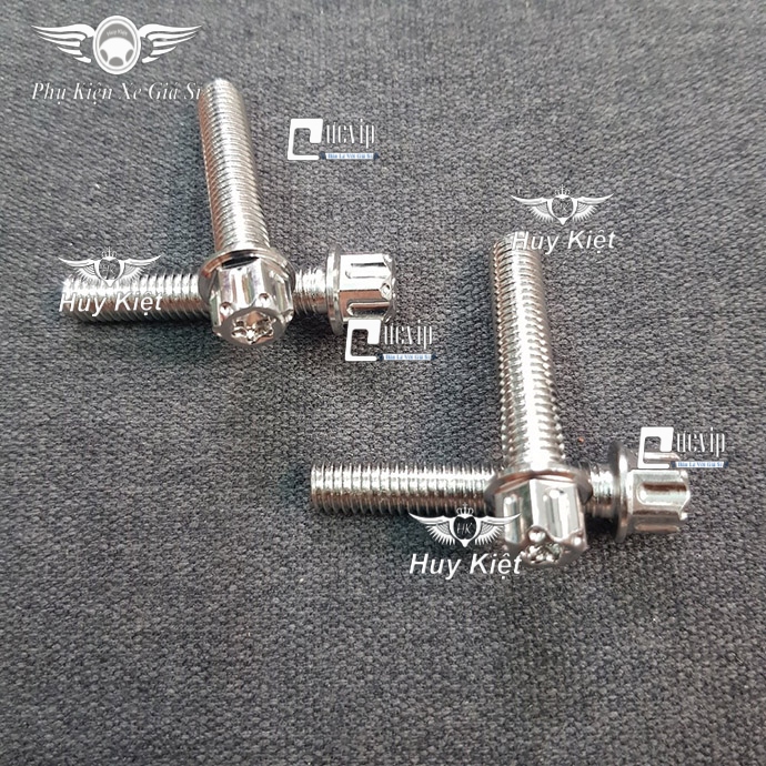Combo 2 Ốc Salaya Inox 304 Bắt Trảng Ba Sonic, Satria, Raider (8Ly4) MS3388