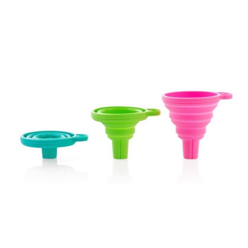 Phễu silicon rót nước xếp gọn