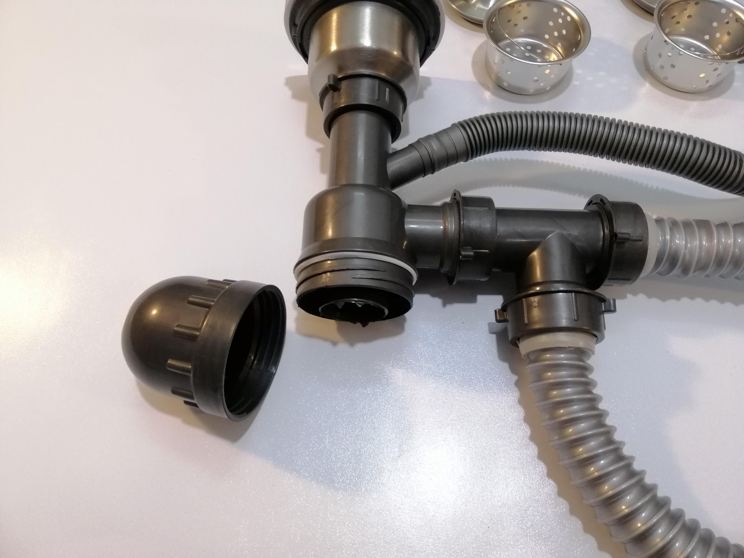 xi phông chậu rửa bát 2 hố